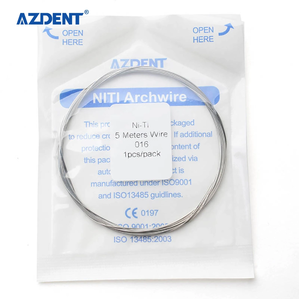 Widely Used Dental 5m Long Round Niti Arch Wire